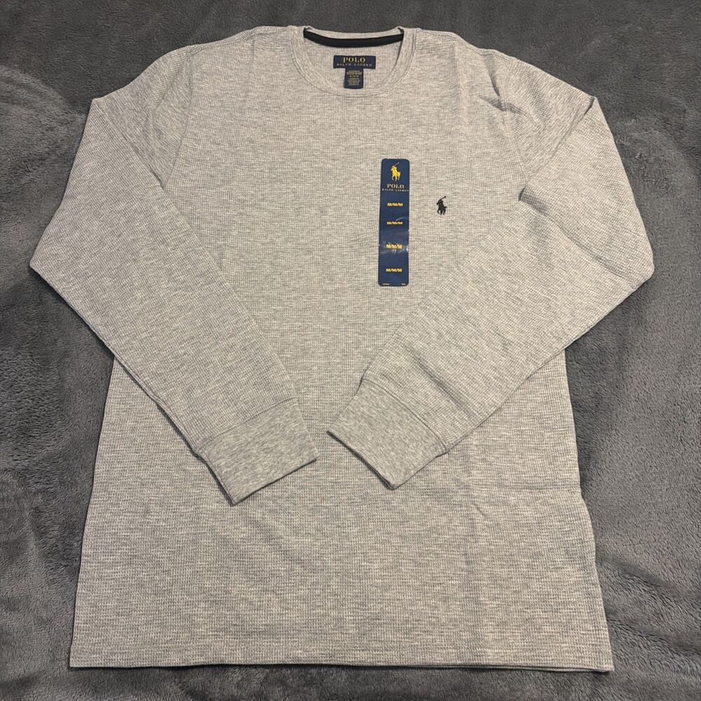 MEDIUM Mens Polo Ralph Lauren Thermal Waffle Knit